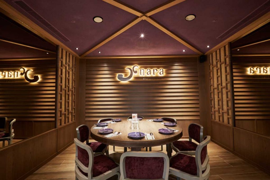 來自曼谷的米其林推薦泰國料理餐廳NARA Thai Cuisine遍布台北、新北、新竹、台中、台南及高雄，想吃酸香鮮辣的道地泰式料理，免舟車勞頓拜訪泰國，選擇離你最近的據點，所有願望一次滿足！